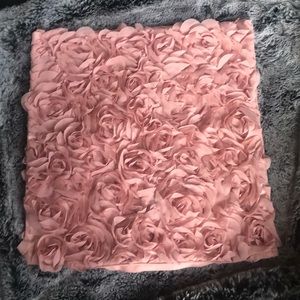 Pink roses pillow case | 3D
